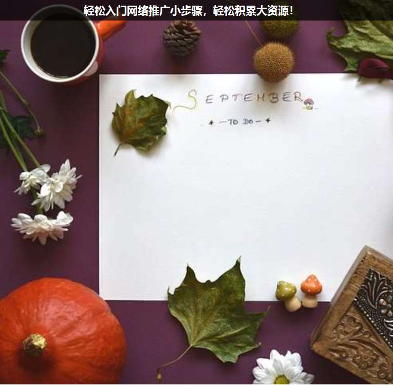 輕松入門網(wǎng)絡(luò)推廣小步驟,輕松積累大資源!